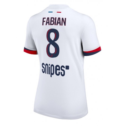 Paris Saint-Germain Fabian Ruiz #8 Venkovní Dres pro Dámské 2025-26 Krátký Rukáv Paris Saint-Germain Fabian Ruiz #8 Venkovní Dres pro Dámské 2025-26 Krátký Rukáv